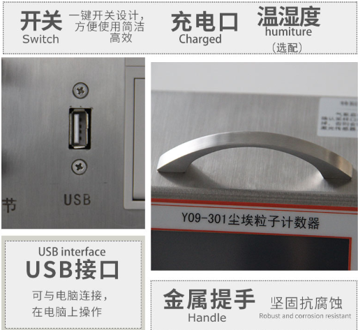 尘埃粒子计数器细节